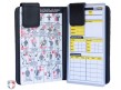 Pro Grade Magnetic Book Style Umpire Lineup Card Holder Game