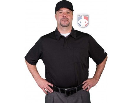 Majestic 2015 Major League Umpire Shirt - Black | Shirts | Ump-Attire.com