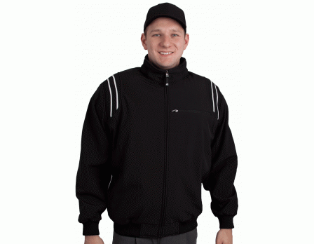 umpire jacket base majestic therma smitty convertible pro series ump attire stripes