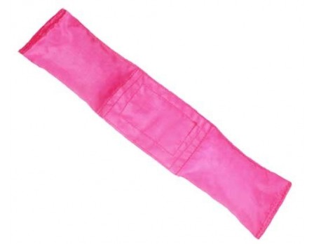 Premium Pink Ball Center Referee Penalty Flag - Black Ball