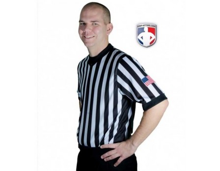 v neck referee shirt