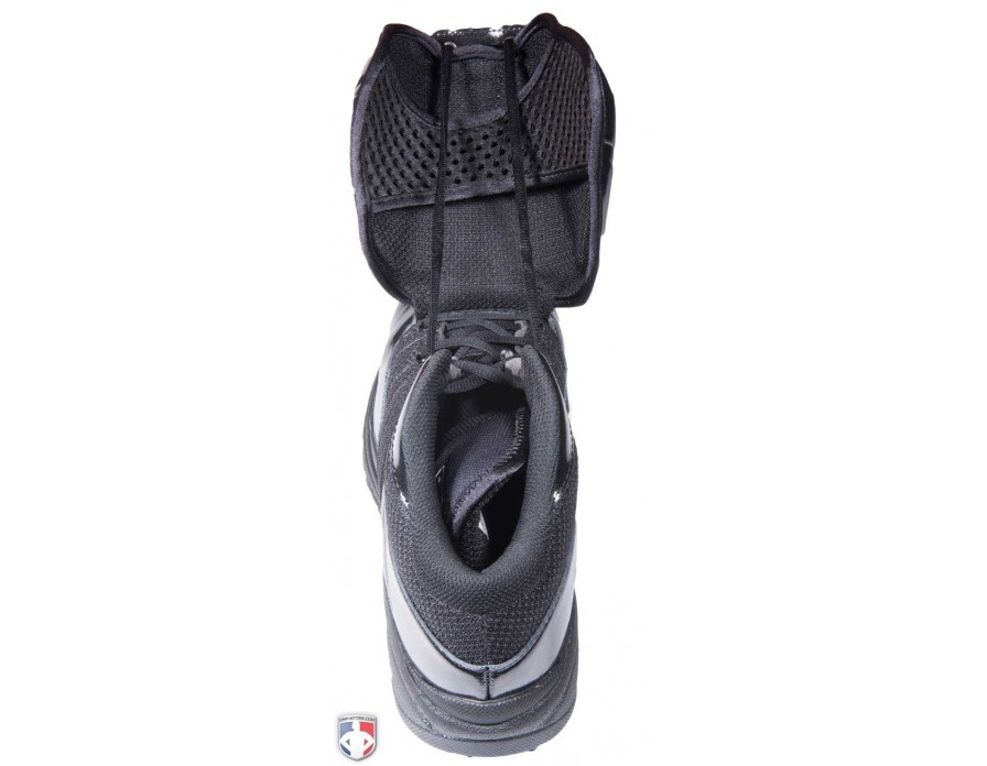 Black Mid-Cut Umpire Plate Shoes 