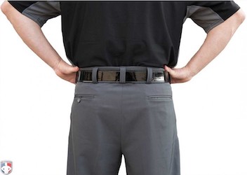 Combo Plate & Base-Heather Grey Umpire Flat Front Umpire Pants - Get  Official Products